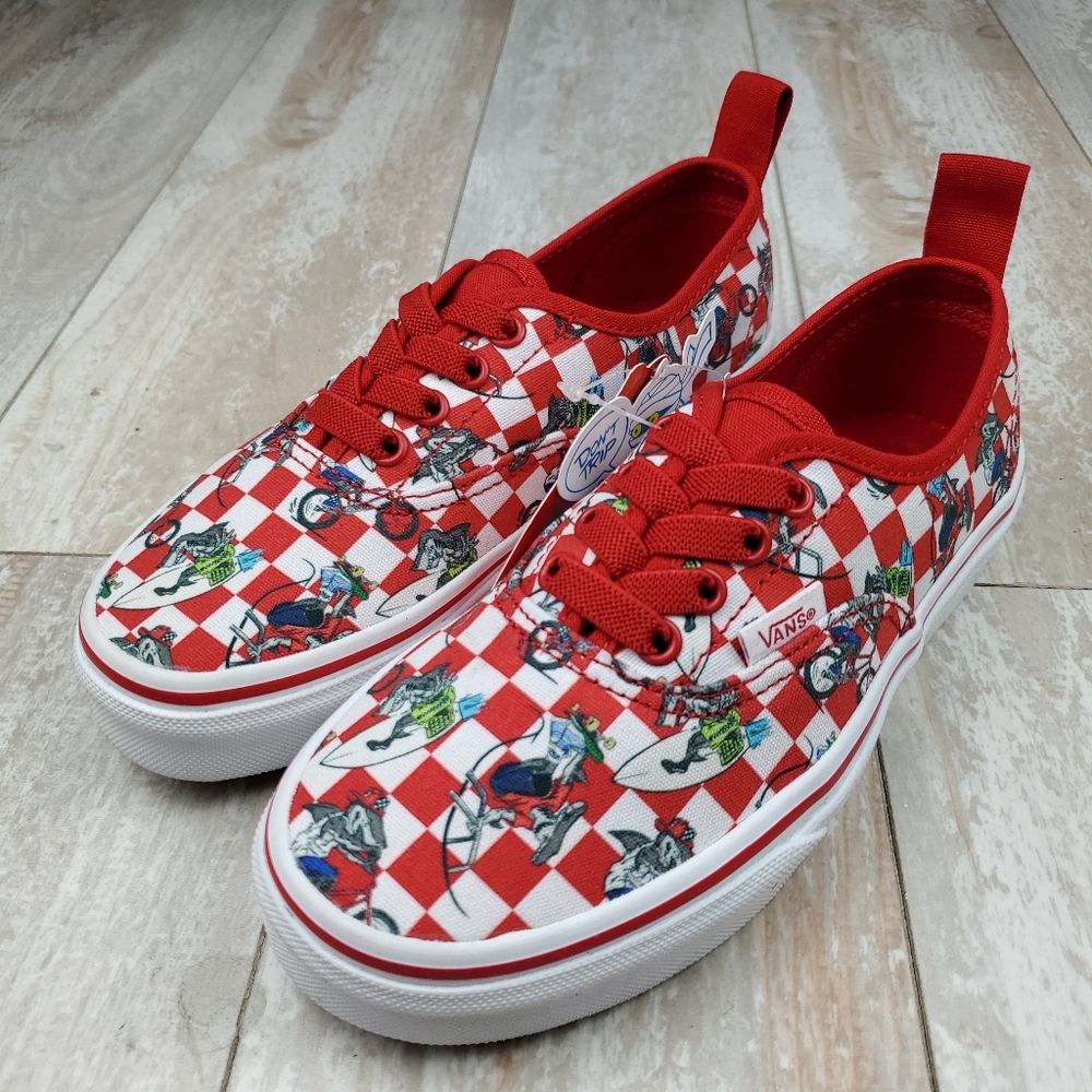 Vans Authentic Elastic Xtreme Sharks - Picture 1 of 11